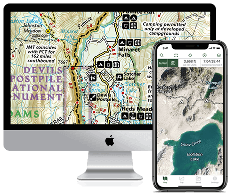 Best Backpacking App — Offline maps for route finding and navigating on backpacking trips | Gaia GPS