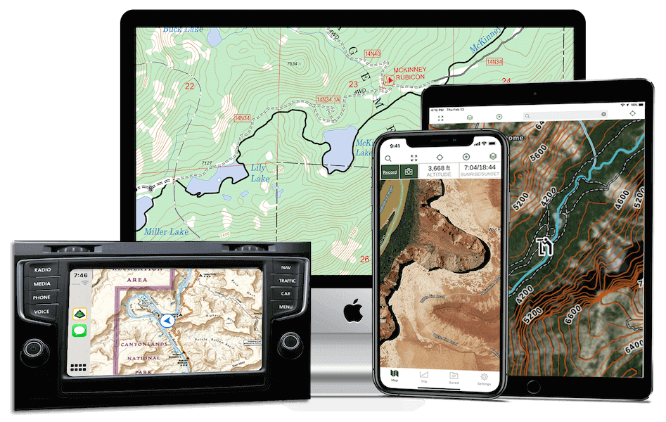 Offroad App - Maps and Trails for Overlanding, 4x4, and ATV | GPS