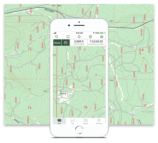 Off Road GPS Maps App: Find ATV, Dirt Bike, UTV, 4x4 Trails