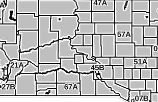 South Dakota Hunting Maps - Private/Public Land, Game Units, Offline 